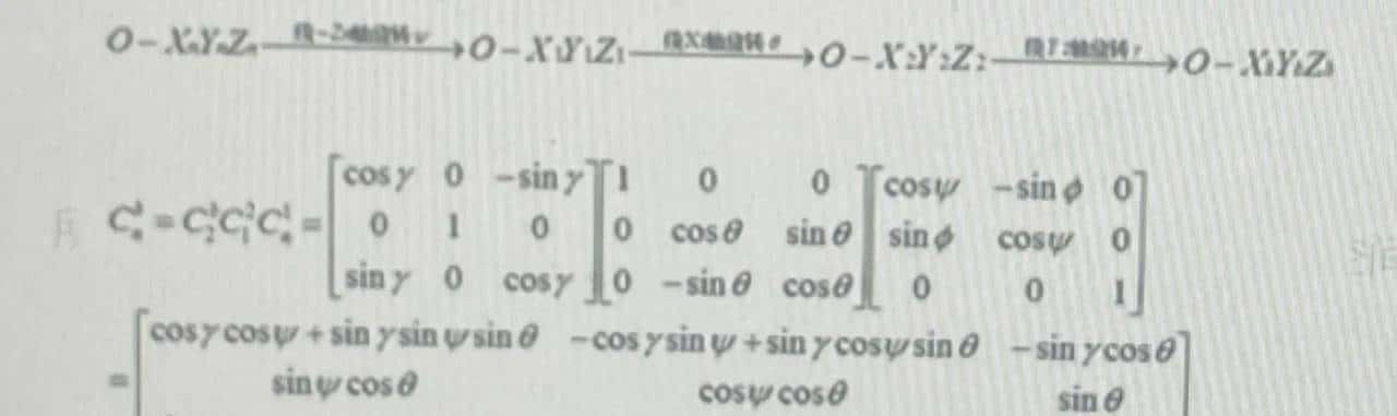 MPU6050空间姿态解析