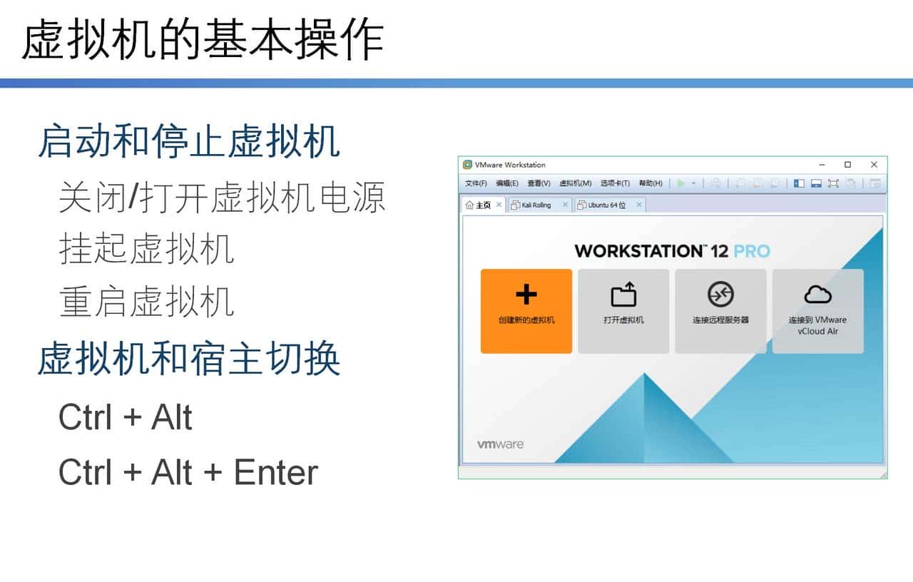 云计算学习体系-第一部分-第二节-使用VMware Workstation虚拟环境