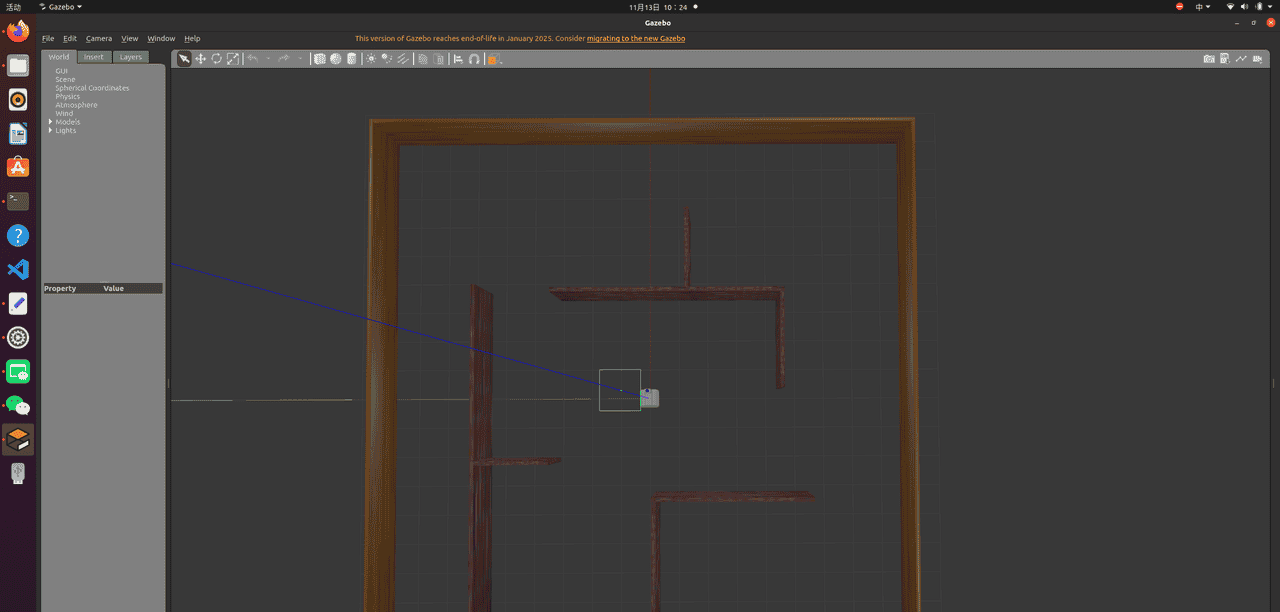 LIO-SAM——Ubuntu20.04下Gazebo仿真运行,通过扫描建图获取PCD文件,并使用Octomap将点云地图pcd转换为三维栅格地图 - 鹿快