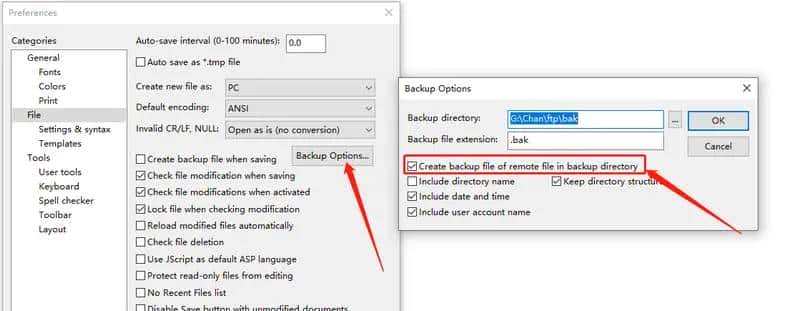 Editplus 2）Internet 功能：Web、FTP、Git