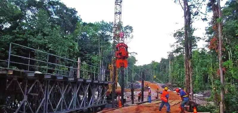 与鳄鱼猎豹共舞——中铁一局员工南美施工历险记