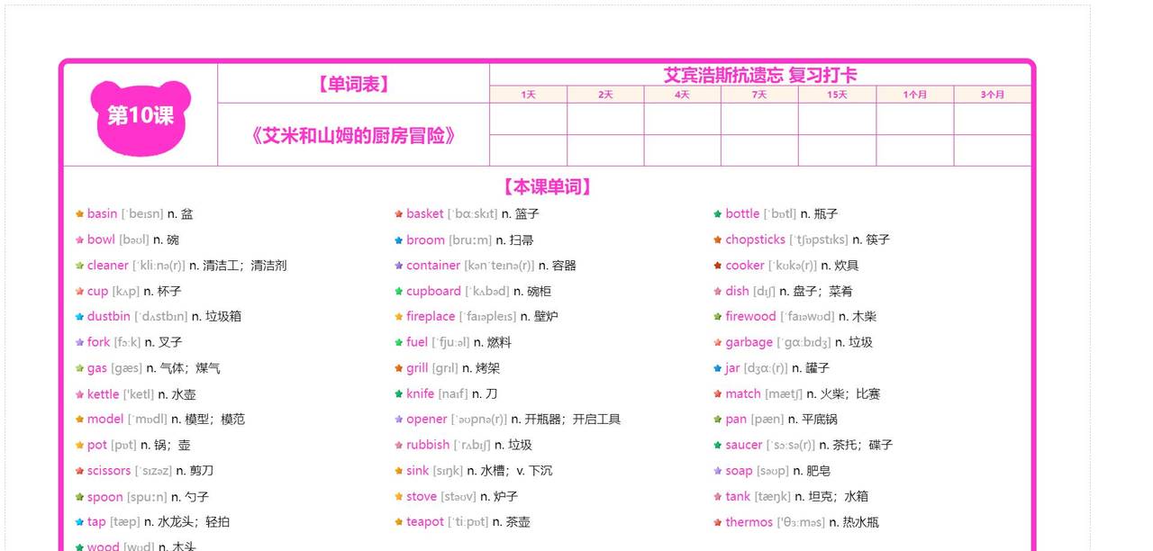 【高中英语视频公开课】87篇美文速记4200单词——(第10讲)