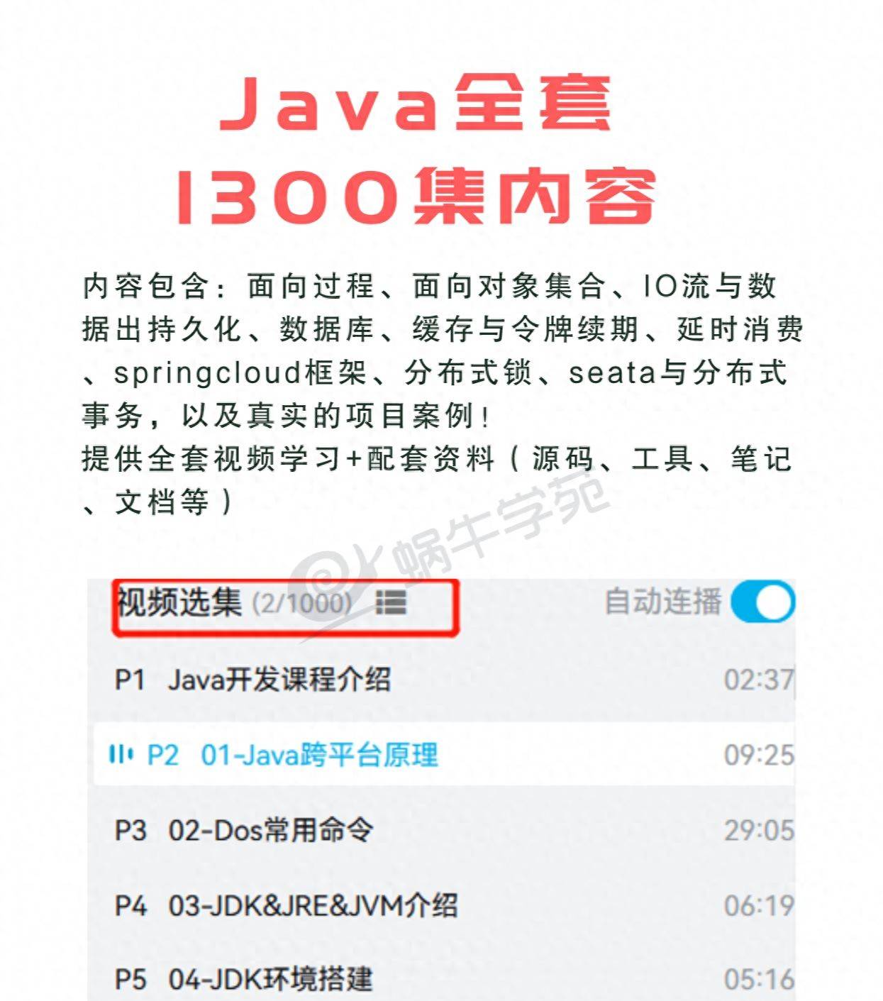 java全套1300集内容 要的赶紧冲 - 鹿快