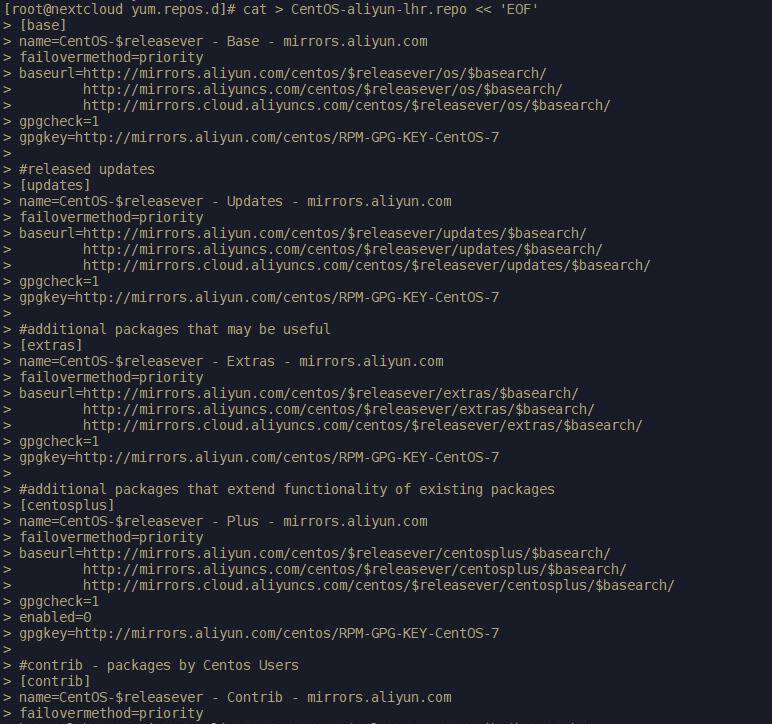 手把手教你如何通过Centos7搭建属于自己的nextcloud网盘（二）