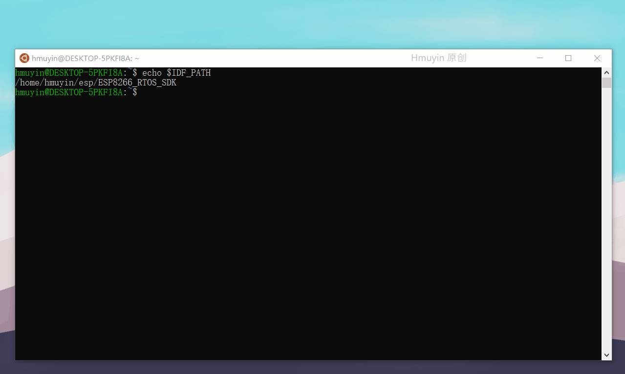 Windows下最简单的ESP8266_ROTS_ESP-IDF环境搭建与腾讯云SDK编译