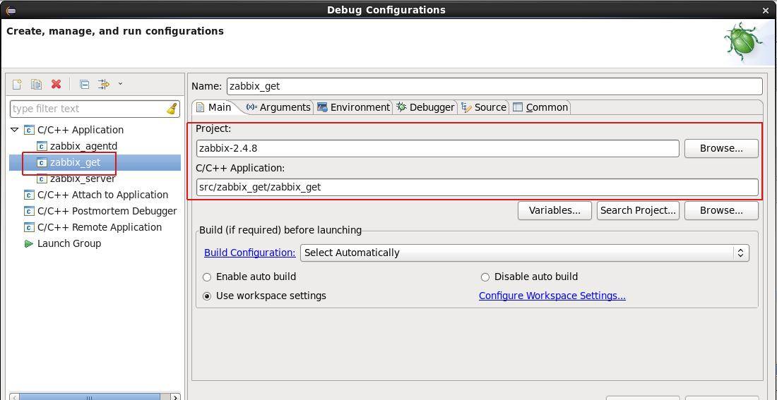 如何在Eclipse中搭建Zabbix源码的调试和开发环境