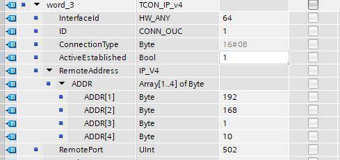 1200PLC Modbus TCP 通讯