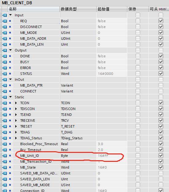 1200PLC Modbus TCP 通讯
