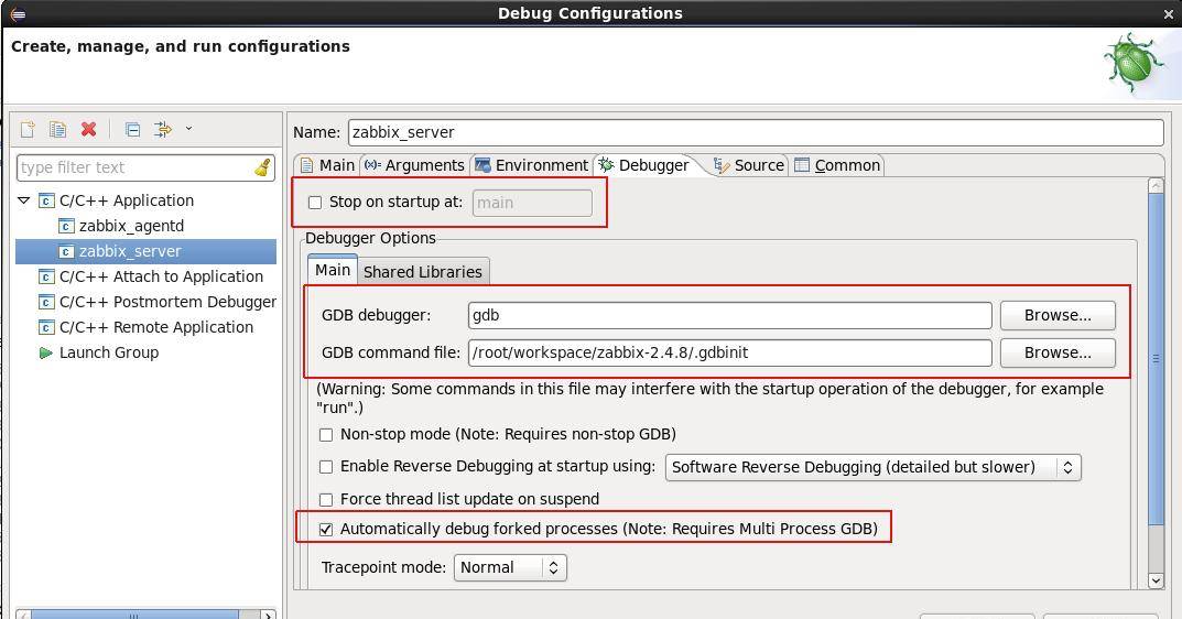 如何在Eclipse中搭建Zabbix源码的调试和开发环境