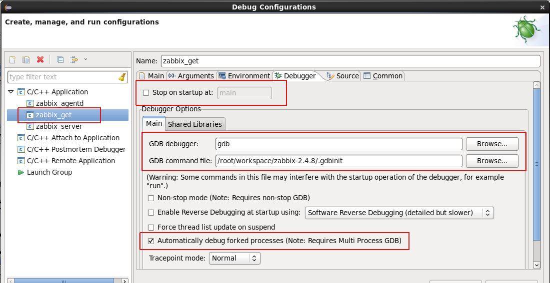 如何在Eclipse中搭建Zabbix源码的调试和开发环境