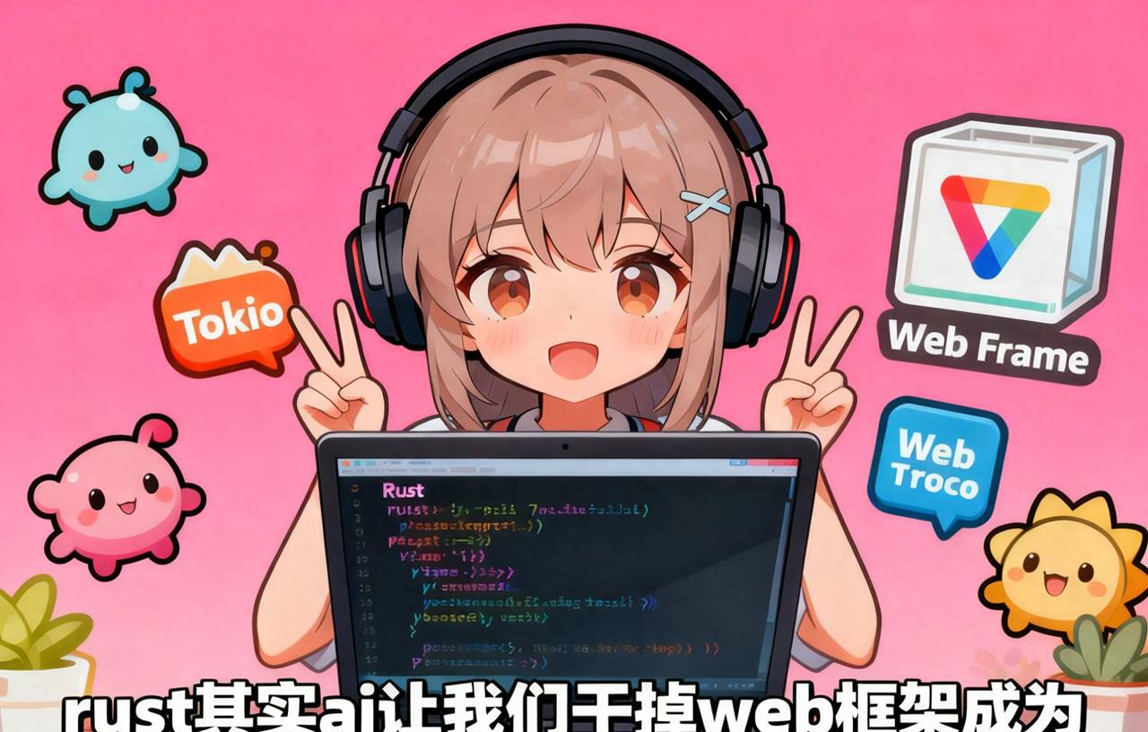 rust ai让我们干掉web框架成为了可能，可以方便的从tokio写网站 - 鹿快