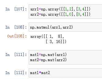 Python Numpy库用法笔记