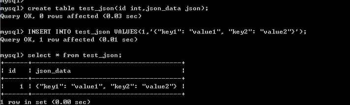 MySQL处理Json数据 - 鹿快