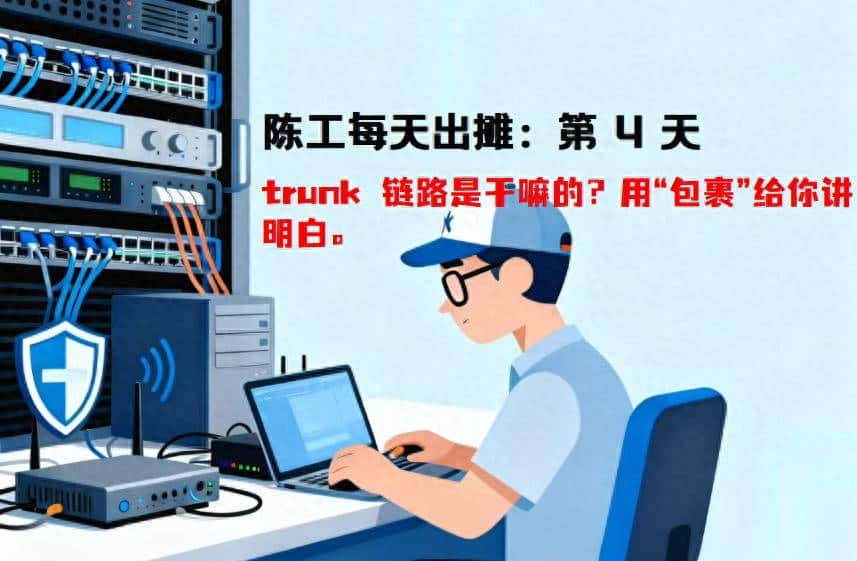 陈工每天出摊:trunk 链路是干嘛的?用“包裹”给你讲清楚・第 4 天