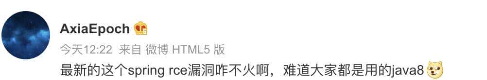 Spring 框架惊爆大漏洞？