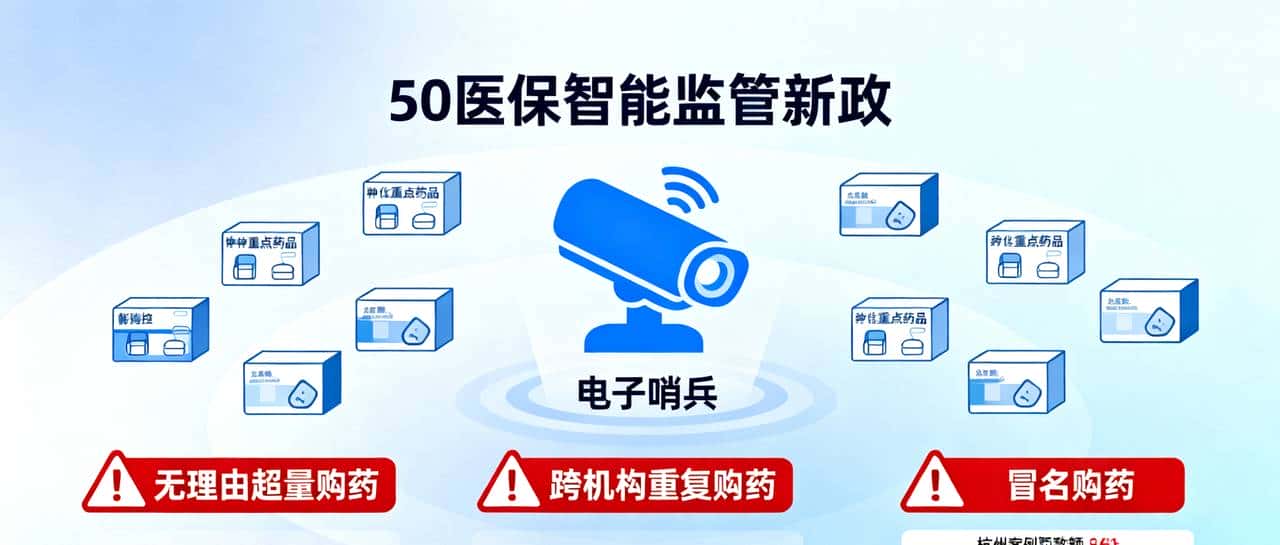 医保“哨兵”11月3日正式上岗！50种药盯死，3种行为一抓一个准