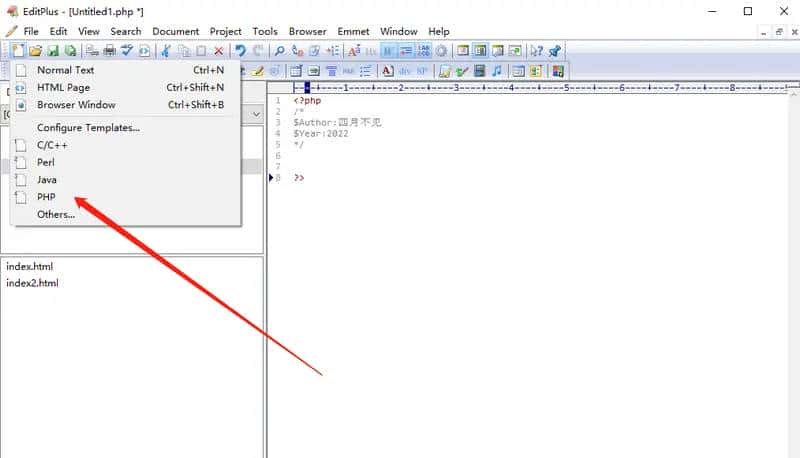 Editplus 3）开发相关功能