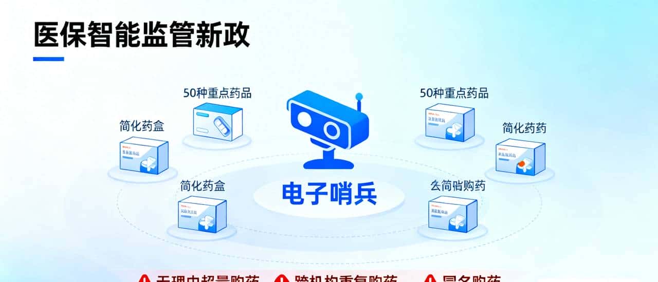 医保“哨兵”11月3日正式上岗！50种药盯死，3种行为一抓一个准 - 鹿快