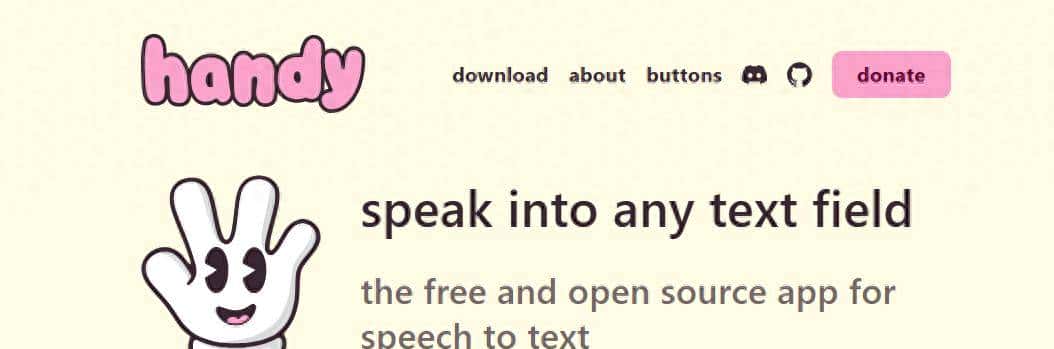 Handy:完全离线、开源免费的语音转文字工具