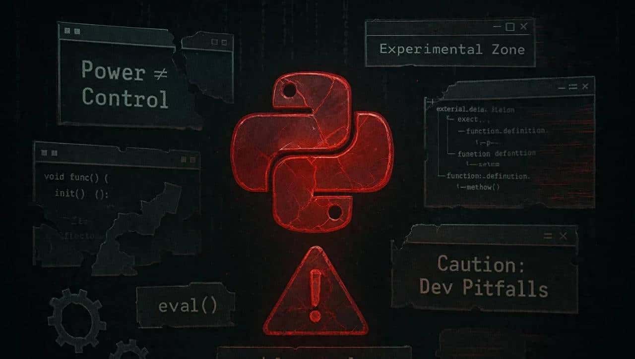 6 个 Python 特性，你最好别碰！ - 鹿快