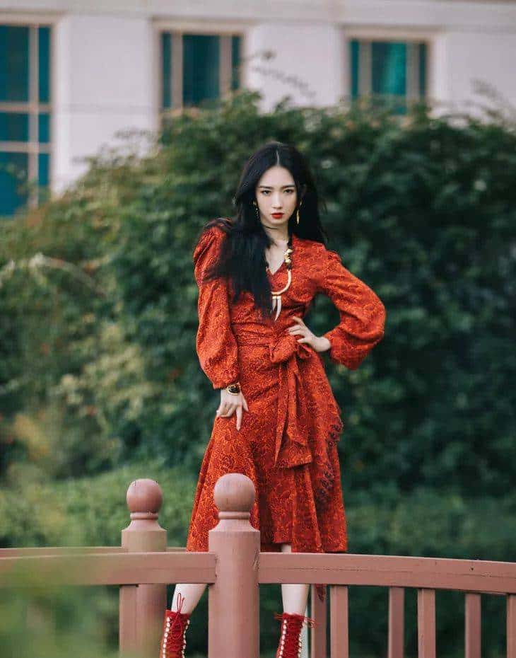 刘诗诗100%的红、娜娜50%的红,和IU 10%的红(红火安康)