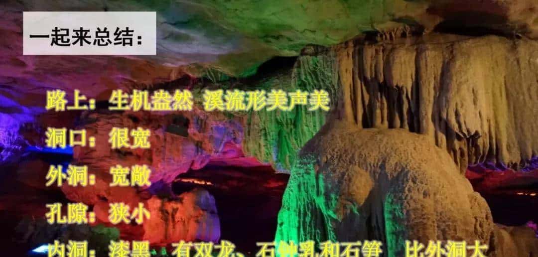 四年级下册语文第17课《记金华的双龙洞》图文详解及同步练习