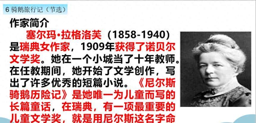 小学六年级下语文6课《骑鹅旅行记》课堂笔记、练习题及阅读题 - 鹿快