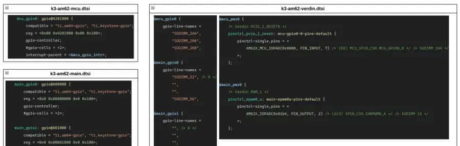 TI AM62 引脚复用配置