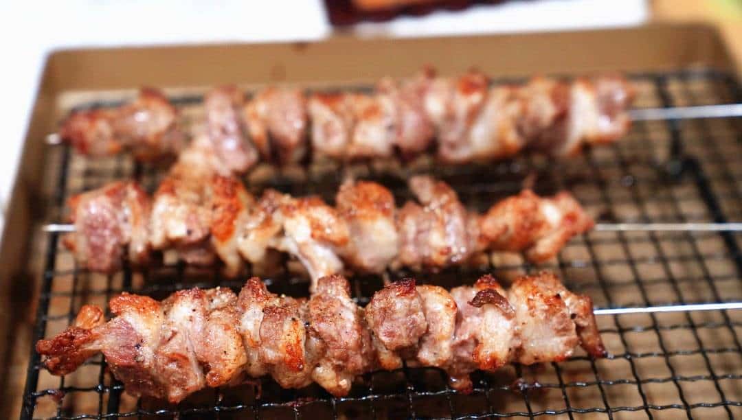 论一盘没有灵魂的羊肉串—烤箱版羊肉串做法