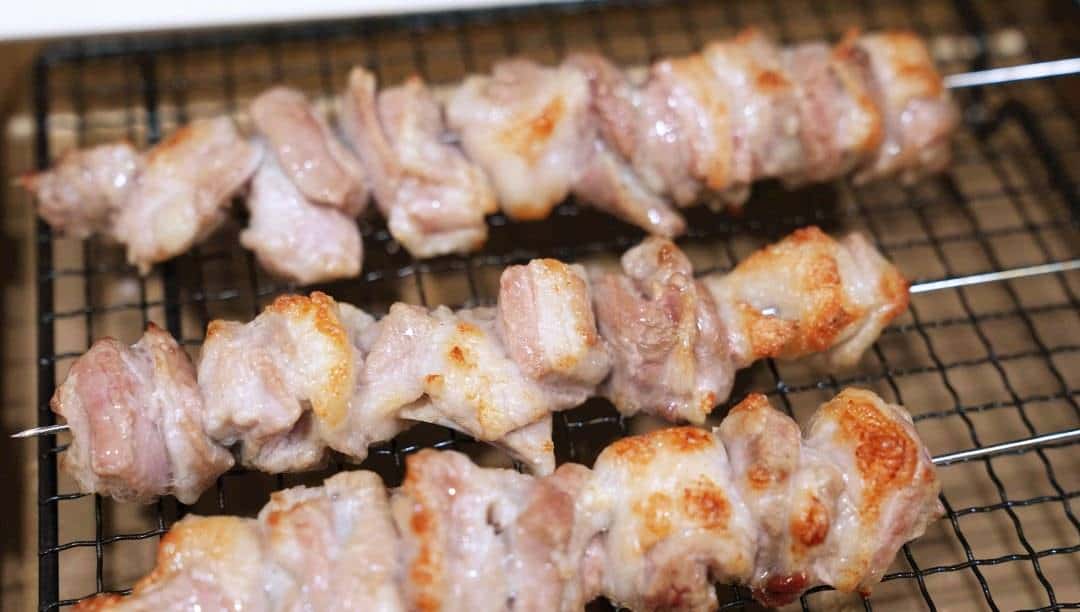 论一盘没有灵魂的羊肉串—烤箱版羊肉串做法