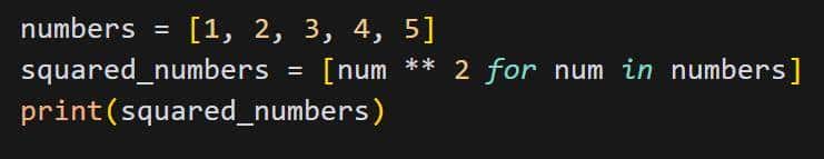 Python运算技巧:10种计算列表平方的高效方法