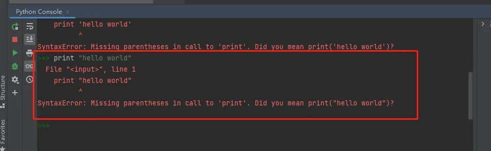Python | 为什么Python报SyntaxError: Missing parentheses in call to  print ？错误