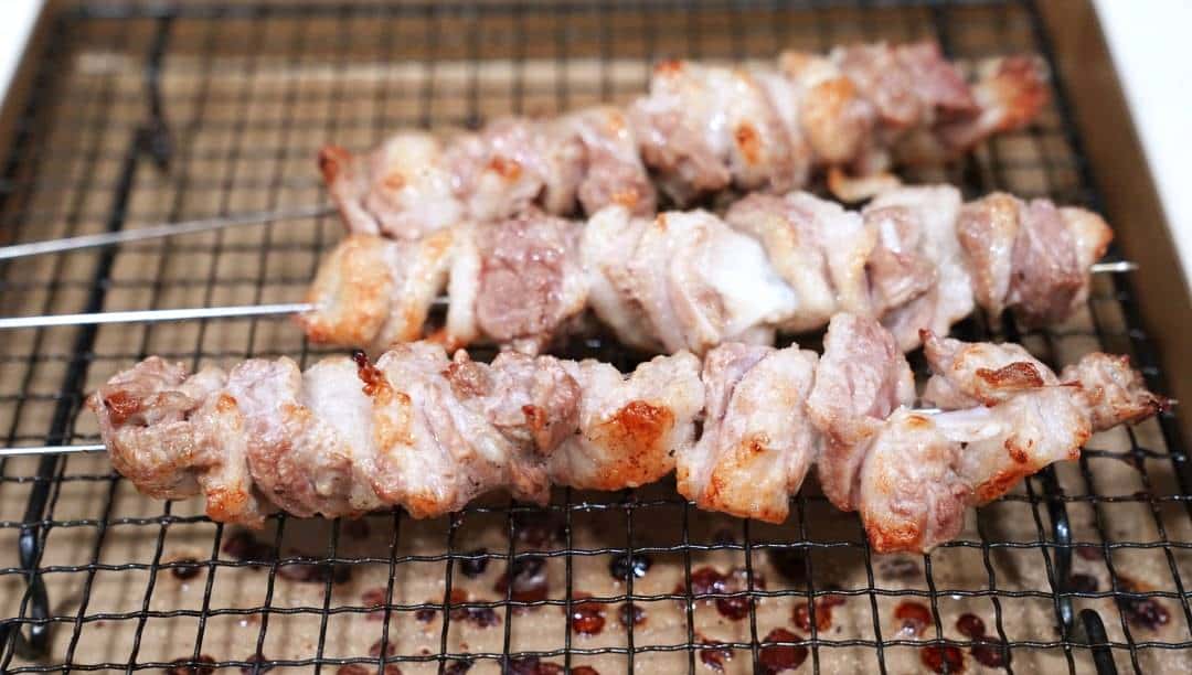 论一盘没有灵魂的羊肉串—烤箱版羊肉串做法