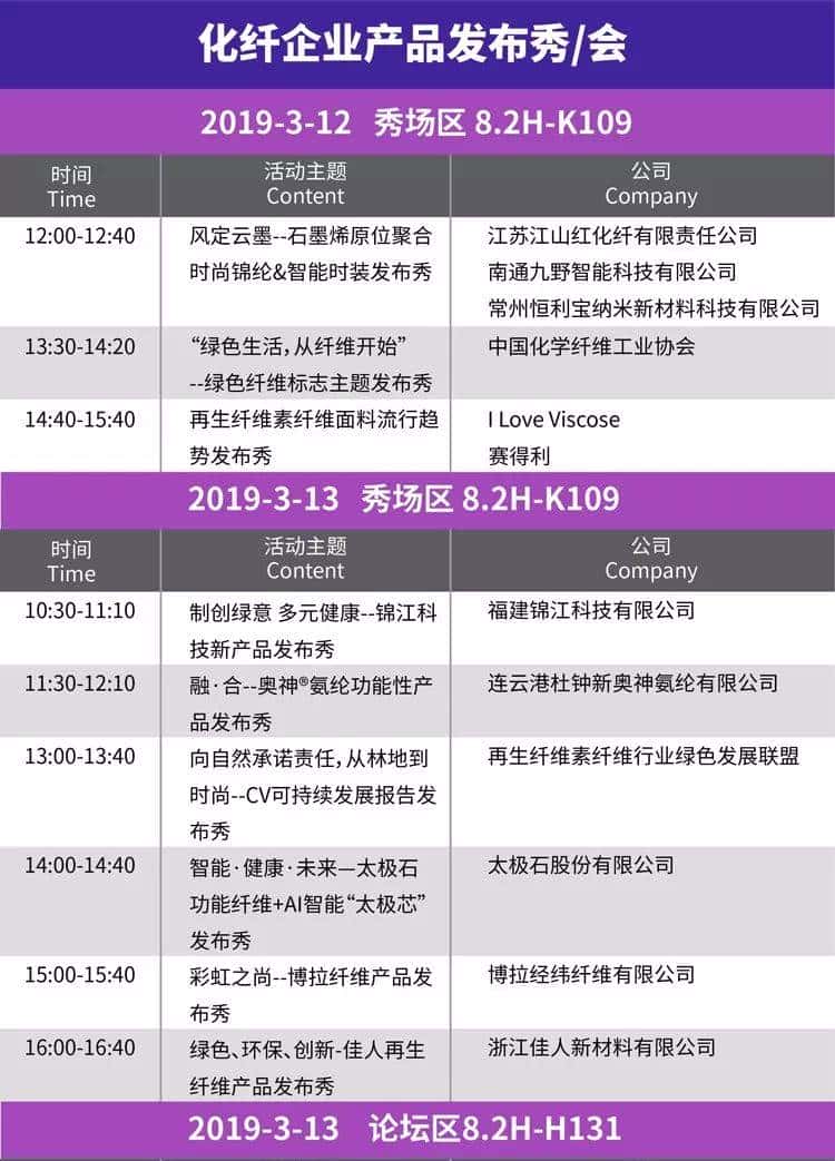 关注 | 聚焦3月，2019yarnexpo春夏纱线展精彩来袭，你准备好了吗？