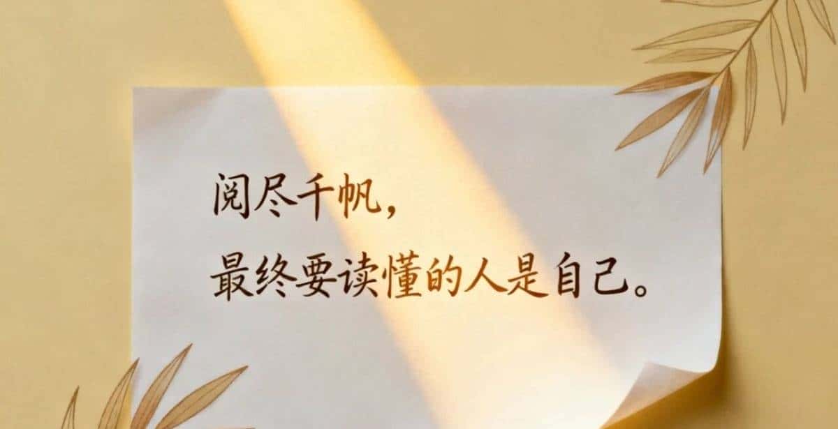 写给弄丢自己的你