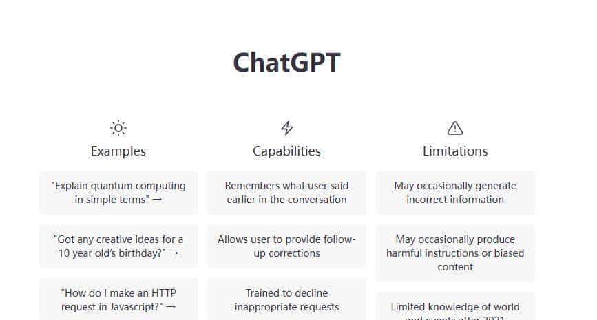 ChatGPT常见的使用问题和解决办法