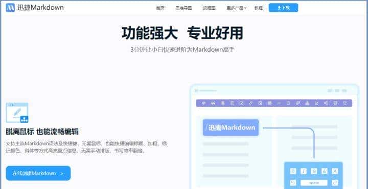 有什么好用的markdown编辑器？
