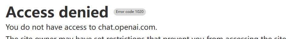 ChatGPT常见的使用问题和解决办法