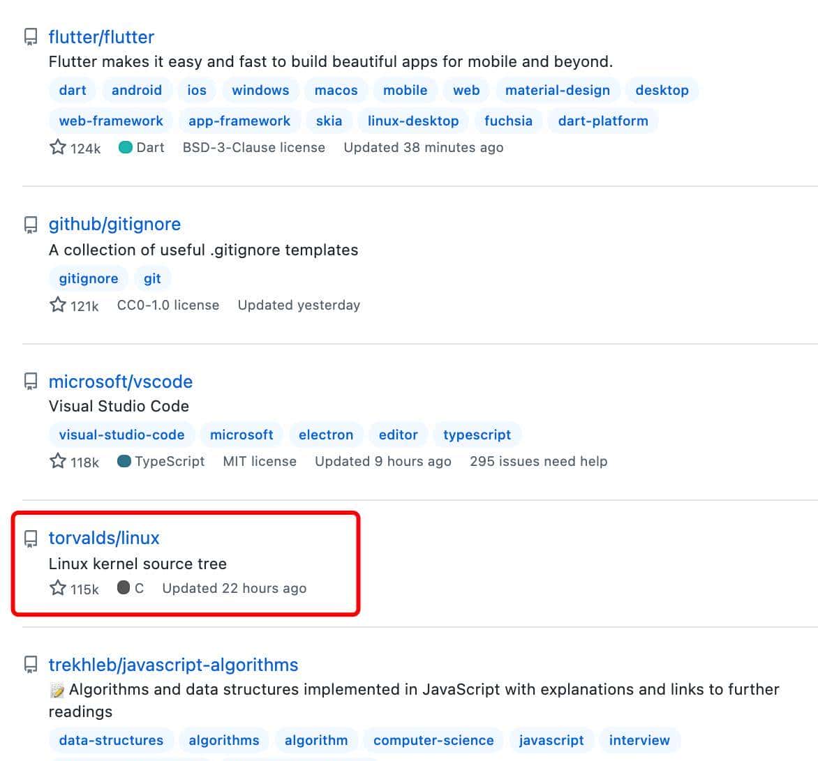 Linux的代码仓库，光克隆我就哭了，这些你肯定也会遇到
