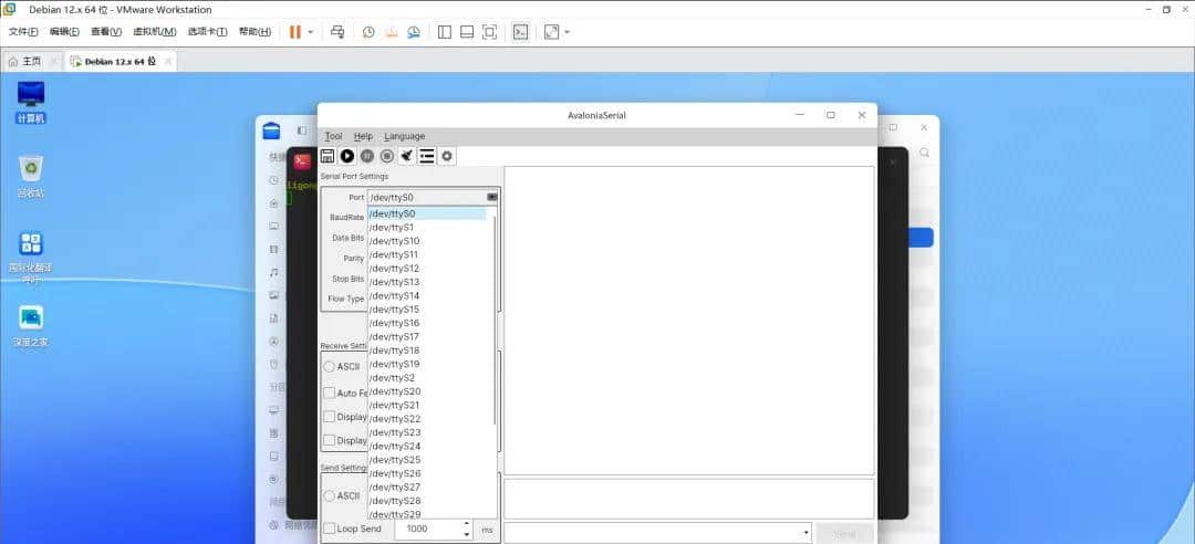 C#Avalonia串口通讯Linux部署测试