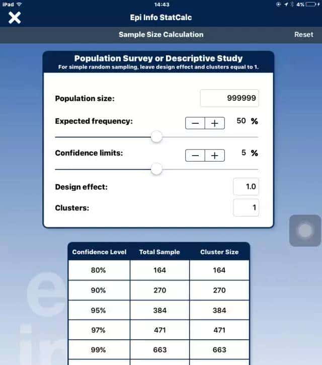 手机版Epi Info:掌上流行病学工具，看文献的必备神器