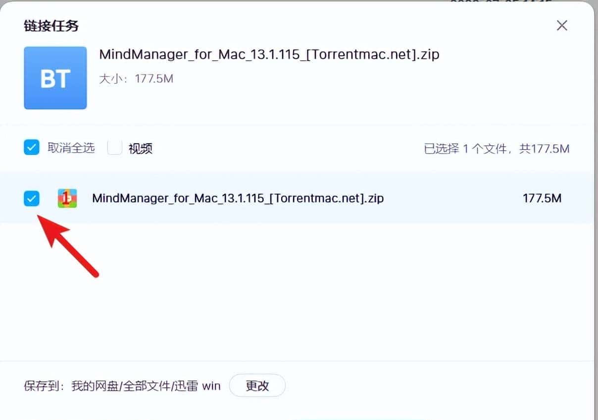 磁力链接bt链接转直链IDM下载