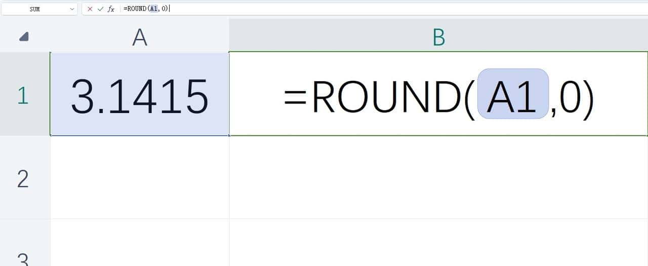 Excel四舍五入不求人！3步搞定ROUND函数精准计算