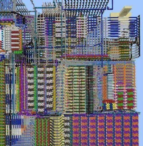 复旦本科生在《我的世界》里造了台计算机：可他并不是计算机系的