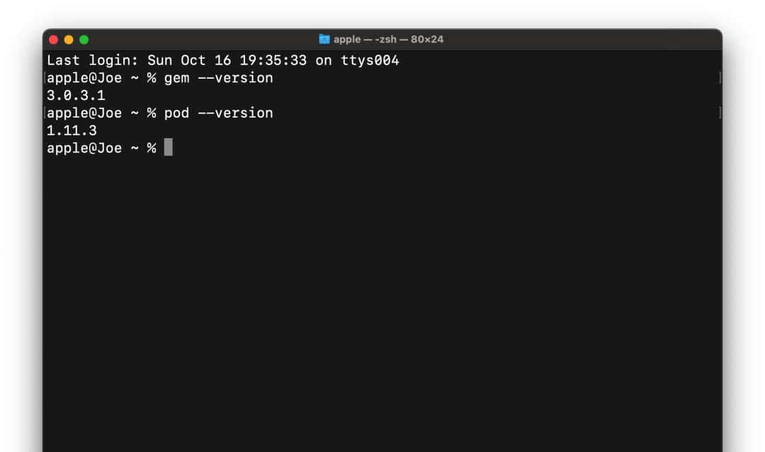 IOS 开发第一弹-环境构建