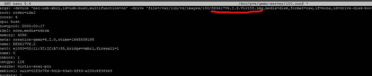 Synology 在PVE测试DSM6.2 测试踩坑记(1)