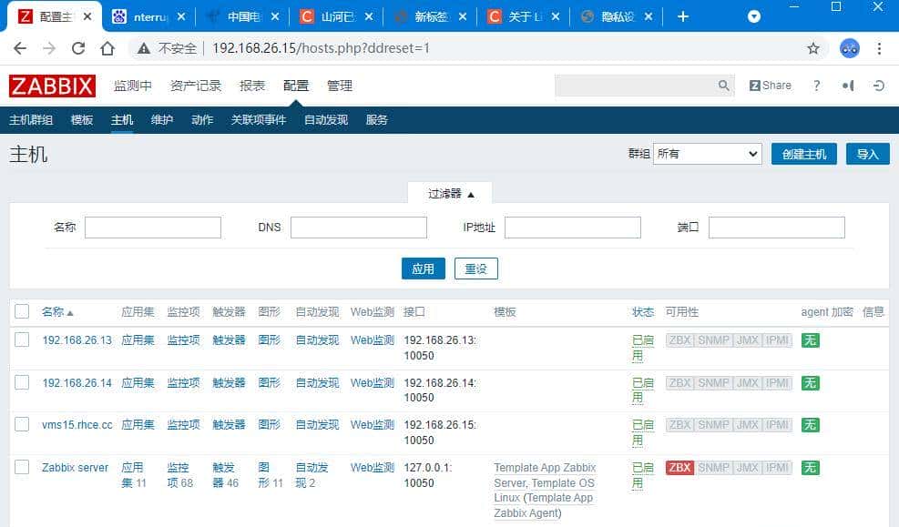 Linux集群自动化监控系统Zabbix集群搭建到实战