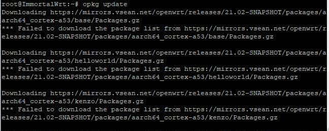 OpenWrt 常用命令及用法！！