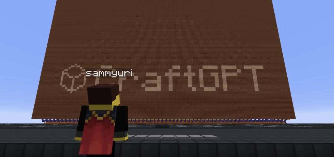 用4.39亿方块在《我的世界》手搓一款ChatGPT？玩家又一次“整活”，还把游戏玩出了新高度！