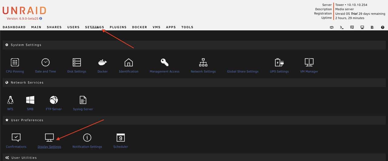 unraid上手nas系统 最新版已支持中文